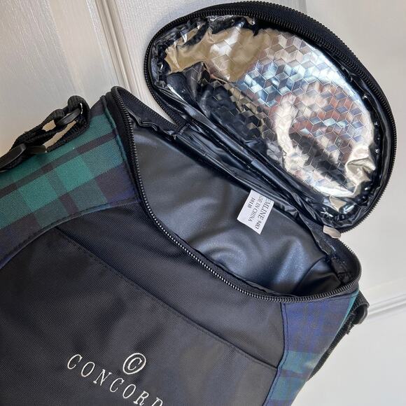 NEW Concord 2 Bottle Wine Carrier Tote, Insulated Wine Cooler Bag w Handles - Picture 8 of 14